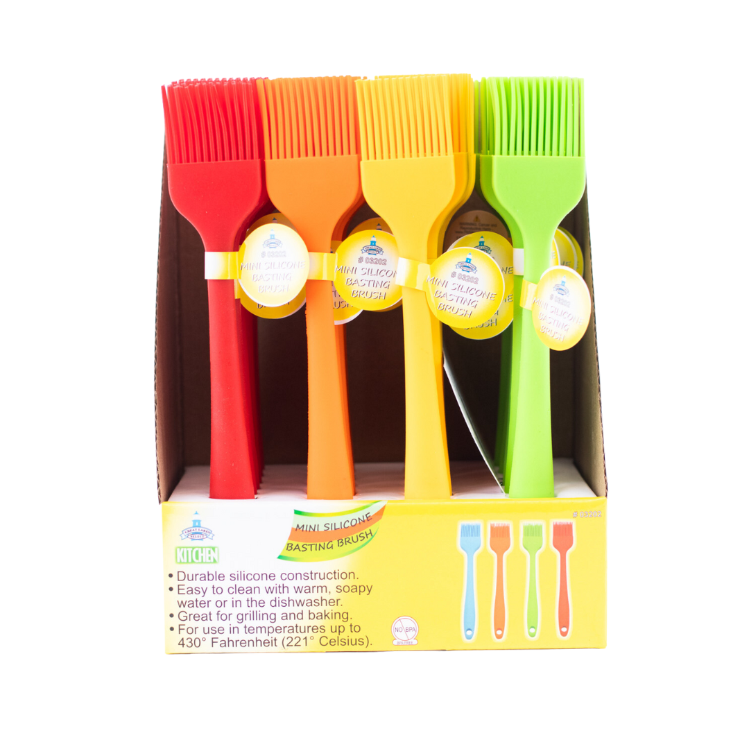 Logo Silicone Basting Brush - Easy to Clean