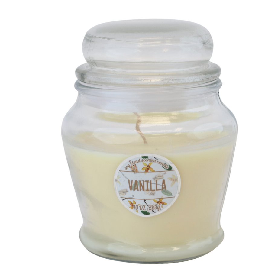 16 oz Mason Jar Candle Six-Pack: 6 Scented Soy Wax Candles