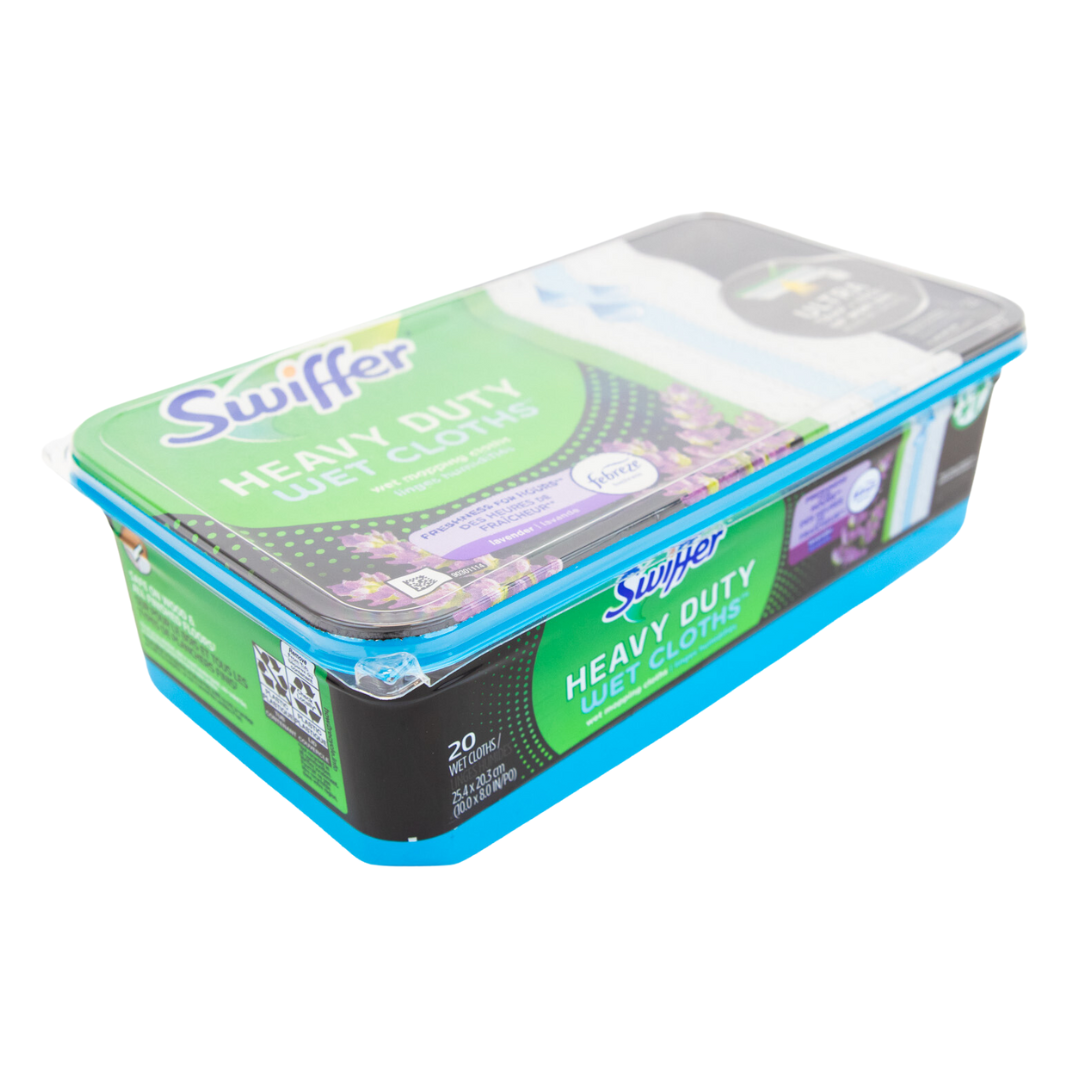 Swiffer Sweeper Wet Mopping Cloths, Heavy Duty, 20 ct